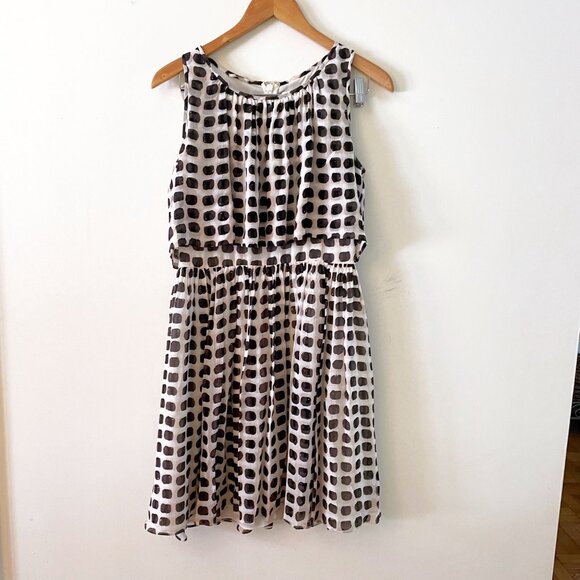 Kate Spade New York Island Stamp Chiffon Dress, Size 6 - Picture 2 of 6